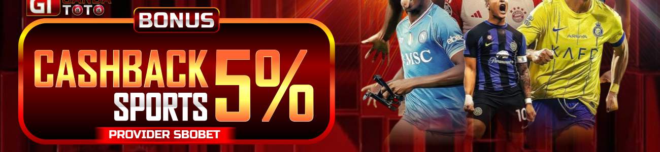 CASHBACK SPORTBOOK 5%