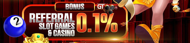 BONUS REFFERAL CASINO & SLOT 0.1%