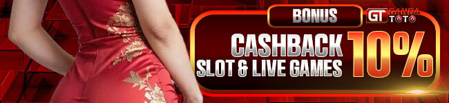 BONUS CASHBACK KEKALAHAN SLOT & LIVE GAMES 10%